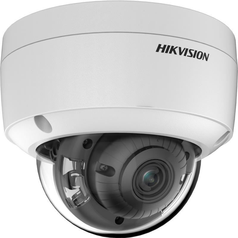 Caméra réseau à dôme fixe ColorVu de 4 MP
