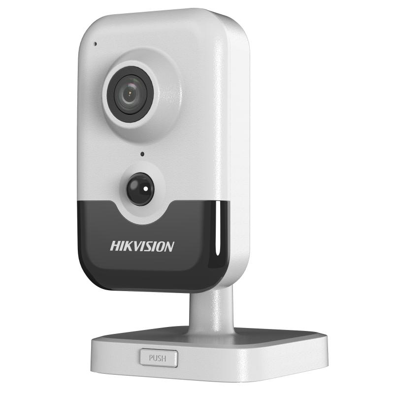 Caméra réseau à cube fixe avec micro intégré AcuSense 2 MP