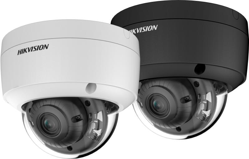 Caméra réseau à dôme fixe ColorVu de 4 MP